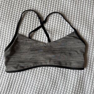 Lululemon Hot Spell Sports Bra Space Dye Camo Seal Grey